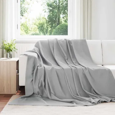 Produktbild von "Winter Sale" Wohndecken 24 Stück Grau 270 x 240 cm Fleece - Decken Design Neu995690