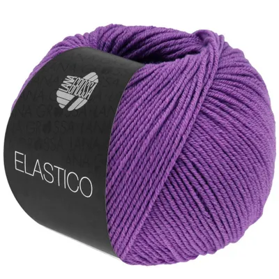 Produktbild von Lana Grossa ELASTICO 50 g Baumwoll-Klassiker mit leichtem Stretch-Anteil 160 m, Farbe:191 - Orchidee