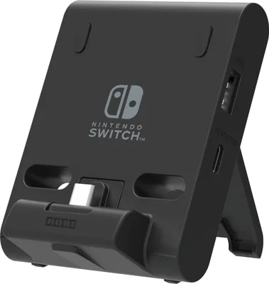 Obrázek produktu pro Hori Dual USB PlayStand, Dobíjecí systém, Nintendo Switch Lite, Černá, Nintendo, Switch Lite, Kabel