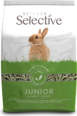 Produktbild von Vollwertiges Futter für junge Kaninchen – Selektiv