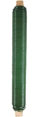 Produktbild von Deko Draht ZELISA, grün, 100g, Ø0,65mm, 33mm - Wickeldraht