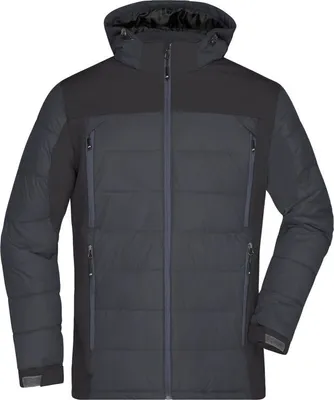 Produktbild von Thermojacke in attraktivem Materialmix black, Gr. M
