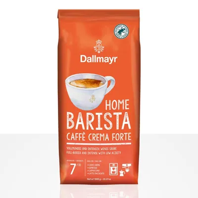 Produktbild von Dallmayr 118044, 1 kg, Cafe crema, Dunkle Röstung, 1 Stück(e)