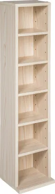 Produktbild von CD DVD Regal Juliane 90 x 21 x 20 cm