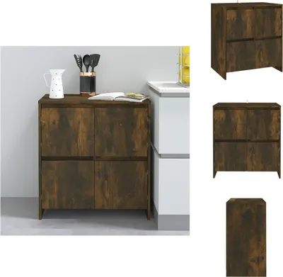 Obrázok produktu pre vidaXL Príborník údený dub 70x41x75 cm materiál na báze dreva - Príborníky