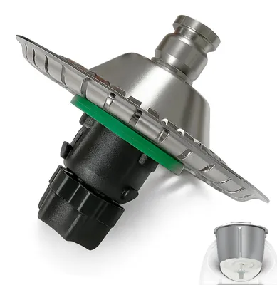 Milchaufschäumer-Aufsatz für Thermomix TM5 TM6, Edelstahl