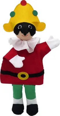 Produktbild von Handpuppe Kasper 37 cm Mehrfarbig, 26222A