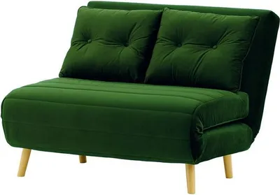 Image de Petit canapé convertible Flic - large de 103 cm-Velluto 10-like oak