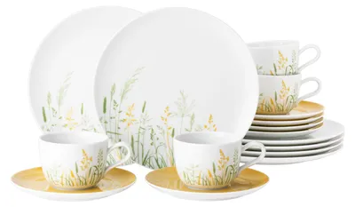 Produktbild von SELTMANN MEADOW GRASSES CURRY Coffee Set for 6 ppl