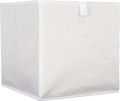 Produktbild von HowHomely Regalbox beige Aufbewahrungsbox 30x30 cm Klappbox