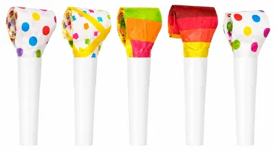 Produktbild von Boland Partyartikel Set, 36 Stück, Bunt mit Polka-Dot-Muster für festliche Anlässe