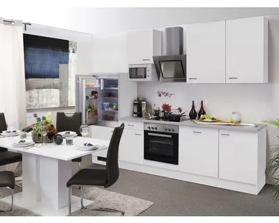 Obrázok produktu pre Kuchynský blok so spotrebičmi Flex Well Wito 280 cm farba čela matne biela farba korpusu biela