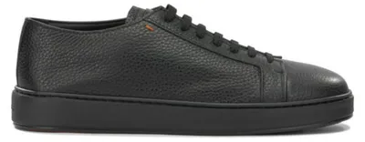 Productafbeelding van SANTONI heren sneakers van leer, zwart - maat 8