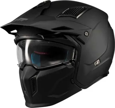Immagine prodotto di Mt Helmets Streetfighter Sv S Pure Casco modulare Nero L Nero L