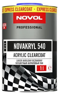 Zdjęcie produktu dla Novol NOVAKRYL 540 - akrylowy lakier bezbarwny 1.5l