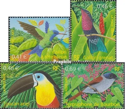 Produktbild von Briefmarken Frankreich 2003 Mi 3687-3690 (kompl.Ausg.) postfrisch Vögel