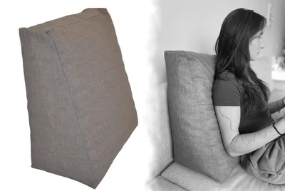 Obrázek produktu pro Relaxační polštář - šedý melír
