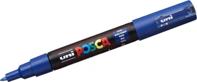 Zdjęcie produktu dla Flamastry POSCA PC-1M Blue (6 sztuk)
