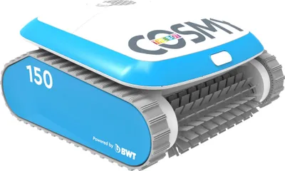 Immagine prodotto di Robot pulitore per piscine BWT Cosmy 150, adatto per pulire il fondo, le pareti e la linea di galleggiamento