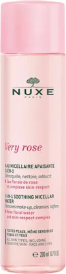 Image de Nuxe, Very Rose, Cleansing, Micellar Water, For Sensitive Skin, 200 ml