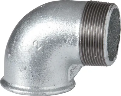 Obrázek produktu pro Temperguss Winkel Nr. 92 verzinkt, 90 Grad, I/A 1"