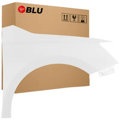 Obrázek produktu pro BLU Blatník náhrada pro Škoda Fabia III 3 NJ3 1026 Pravý Bílý CandyWeiss | 2014-2022 | Přední | Lakovaný | Připravený k montáži