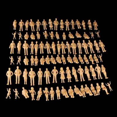 Produktbild von Modellbau Figuren 1:24 | Architektur Figuren (100 Stück)
