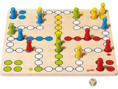Produktbild von Brettspiel Ludo, goki basic.
