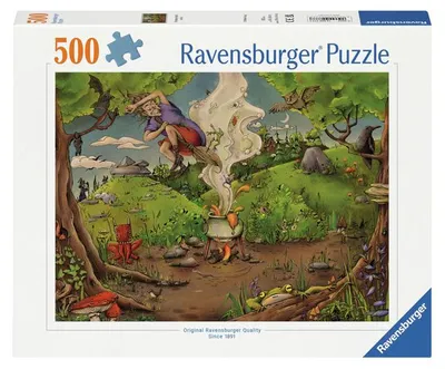 Image de Ravensburger Legpuzzel Chez la sorcière de la forêt, 500pc