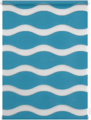 Produktbild von Duo Rollo Welle Klemmfix, ohne Bohren Petrol 90 cm x 15