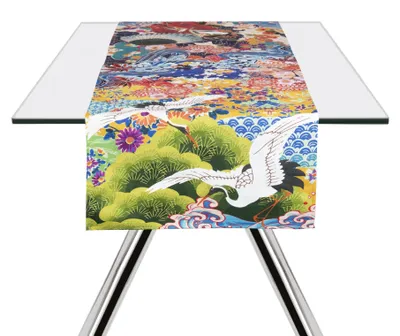 Zdjęcie produktu dla Excelsa Bieżnik na stół Tavola Kimono Bawełna 45X140 Cm Kolorowy