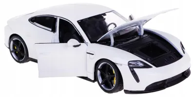 Produktbild von Welly Porsche Taycan Turbo S Modellauto 1:24 Weiß