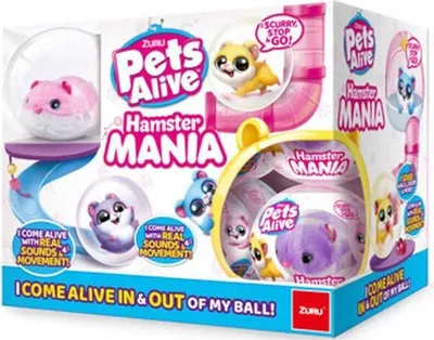 Obrázok produktu pre Pets Alive hamstermania séria 1 kapsúl assorti I
