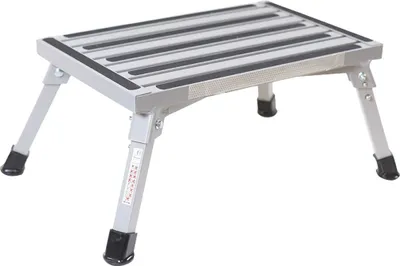 Produktbild von Faltbare Aluminium Trittstufe bis 150 kg kleines Packmaß