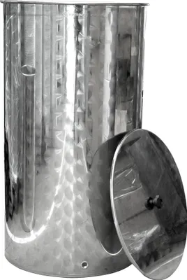 Produktbild von Edelstahlbehälter 200 Liter variabel nutzbar als Saftfass oder Immervolltank