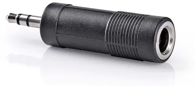 Obrázok produktu pre Nedis CAGB22935BK, 3.5 mm, 6.35 mm Female, Čierna