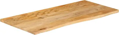 Obrázek produktu pro vidaXL Stolová deska se stromovou hranou 110x60x2,5 cm z masivního mangového dřeva