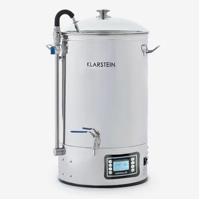 Zdjęcie produktu dla KlarsteinMundschenk, kocioł warzelny do produkcji piwa, 2500 W, 30 l, stal nierdzewna