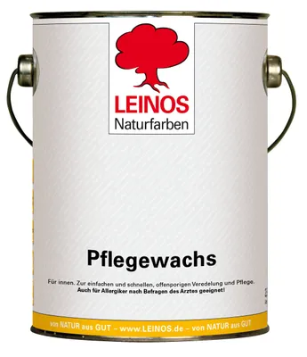 Produktbild von Leinos-Pflegewachs 340 | 2,5 Liter | Leicht verarbeitbares Wachsfinish | Für gewachste Flächen & wenig beanspruchte geölte Oberflächen | Auffrischung & Veredelung für Möbel, Holz & Naturmaterialien