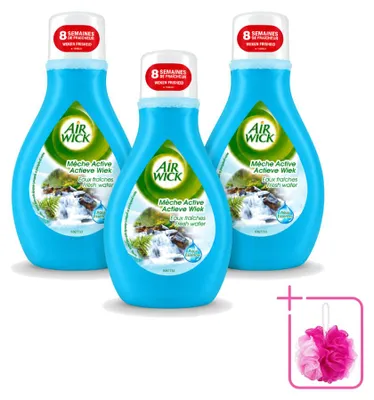 Produktbild von 3 x Air Wick Actieve Wiek Lufterfrischer Fresh Water 375 ml - Sparpackung - 3 Stücke