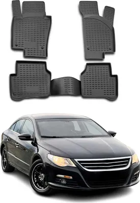 Obrázek produktu pro 2008-2017 VW CC podlahové rohože TPE černé 4 ks