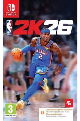 Produktbild von 2K NBA 2K26 - Code in a Box, Nintendo Switch, RP (Rating Pending), Code in einer Box