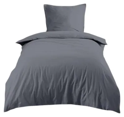 Image de Housse de couette en coton uni Edenne