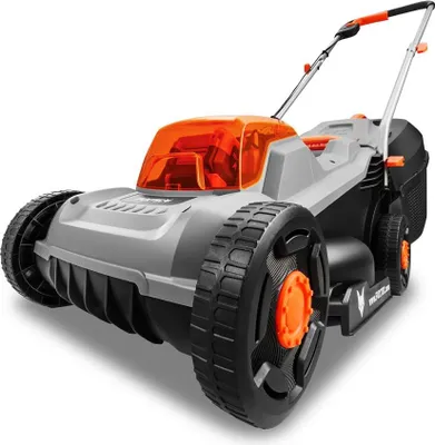 Produktbild von FUXTEC 20V Akku-Rasenmäher FX-E1RM20ECO-SET - 30cm Arbeitsbreite | 9,6Kg | 30L Grasfangsack | 3-7cm Schnitthöhe | bis 400m²| inkl. Akku und Ladegerät
