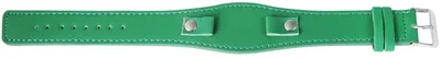 Produktbild von Kunstlederions-Uhrenarmband, grün, 10 mm
