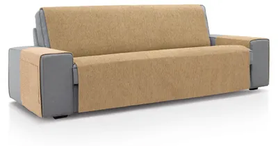 Obrázek produktu pro Ochranný potah na pohovku pro dvoumístnou pohovku, rozměry 115 x 220 cm, barva zlatá