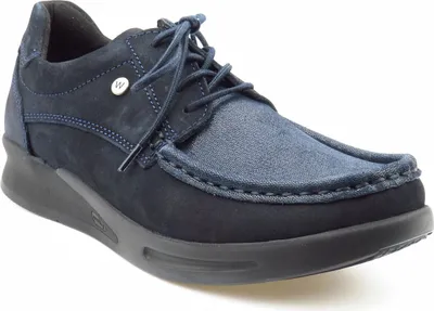 Immagine prodotto di Scarpa Wolky One Stretch da donna con lacci in blu, misura 38