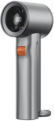 Image de Ventilateur portable à turbine pour l'extérieur, débit d'air puissant - 20 heures d'autonomie, 100 vitesses de ventilation réglables - écran numérique, idéal pour les voyages, les activités de plein air et le camping.