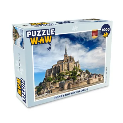 Obrázok produktu pre MuchoWow® Puzzle 1000 ks Opátstvo Mont Saint-Michel