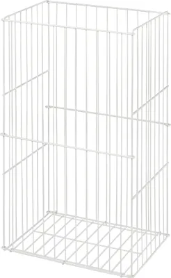 Obrázok produktu pre Satino odpadkový kôš 330110 drôt veľký 60 litrov biely